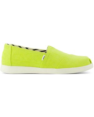 TOMS Alpargata Plus Capped Toe Espadrilles - Green