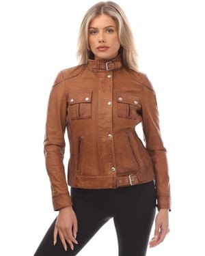 Belstaff Legacy Gangster Jacket - Brown