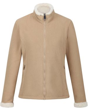 Regatta Brandall Full-Zip Heavyweight Fleece - Natural