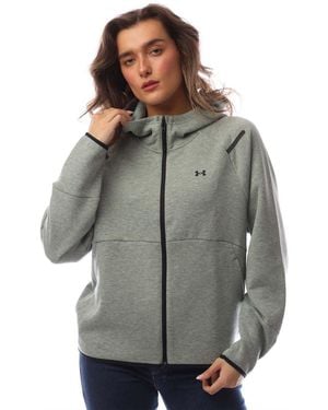 Under Armour Fleece Full Zip Hoodie - Grey