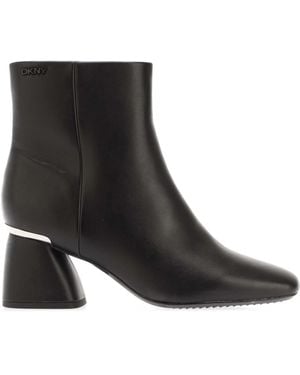DKNY Caleena Heeled Boots Size 4 - Black