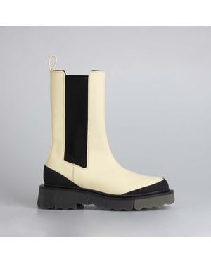 Off-White c/o Virgil Abloh Off Calf Sponge Chelsea Boots - Black