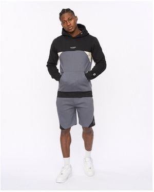 Crosshatch Castlebay Hooded Neck Long Sleeve Sweatshirt - Multicolour
