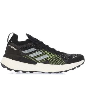 adidas Terrex Two Ultra Primeblue Trail Running Shoes Size 10 - Black