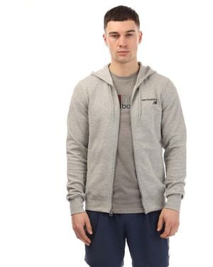 New Balance Core Full Zip Hoodie - Grey