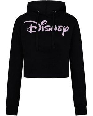 Disney Plain Lg Crop 10 (S) - Black