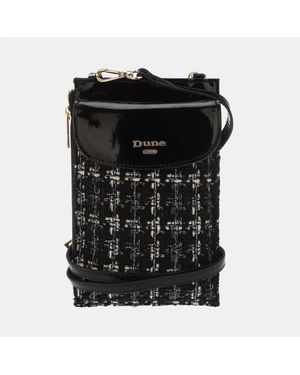 Dune Kelbeeo Phone Cross Body Bag - Black