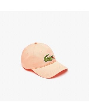 Pink lacoste hat discount