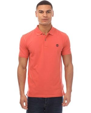 Timberland Merrymee River Polo Shirt - Red