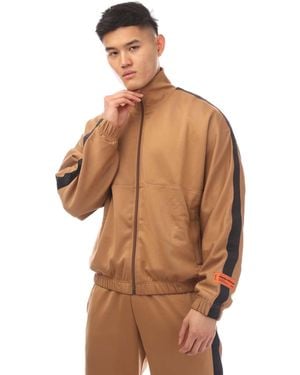 Heron Preston Logo Track Top - Brown