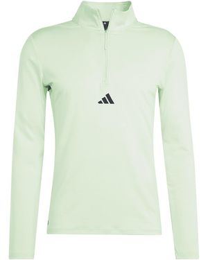 adidas Workout Quarter-Zip Top - Green