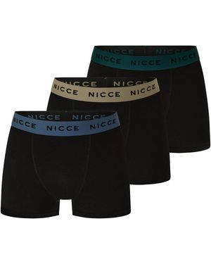 Nicce London Maddocks 3 Pk - Black