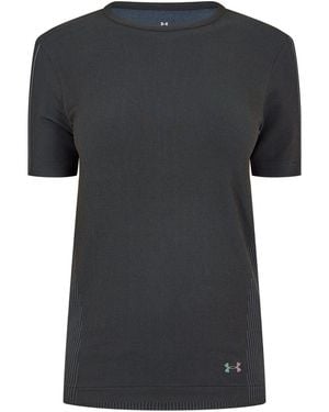 Under Armour Rush Seamless T Shirt - Black