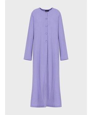 Emporio Armani Coat - Purple