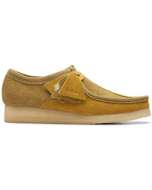 Clarks Wallabee Shoes Size 6 - Brown