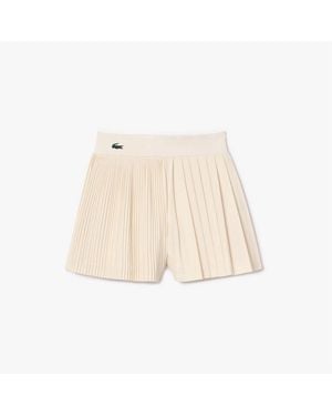 Lacoste Lined Tennis Shorts - Natural
