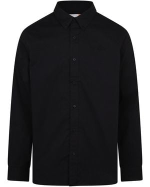 Timberland Long Sleeve Stretch Poplin Shirt Bl - Black