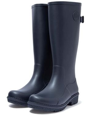 Fitflop Wonderwelly Tall Wellington Boots - Blue