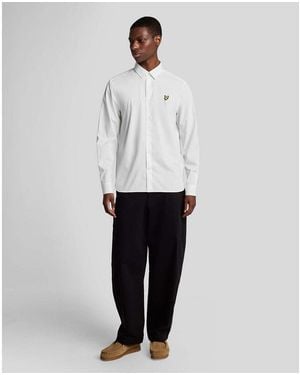 Lyle & Scott Long Sleeve Shirt - White
