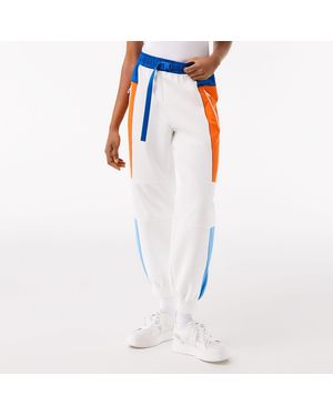 Lacoste Badge Colourblock Track Trousers - Blue