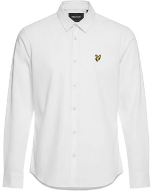 Lyle & Scott Long Sleeve Shirt - White