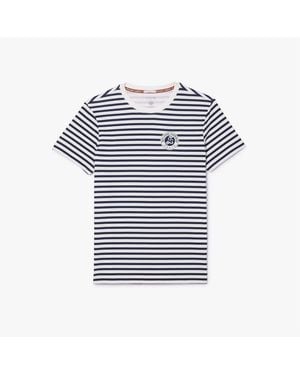 Lacoste Dry Sport Roland Garros Edition T Shirt - Blue