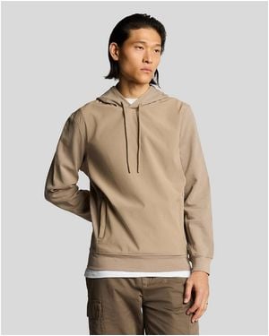 Lyle & Scott And Hybrid Pullover Hoodie - Brown