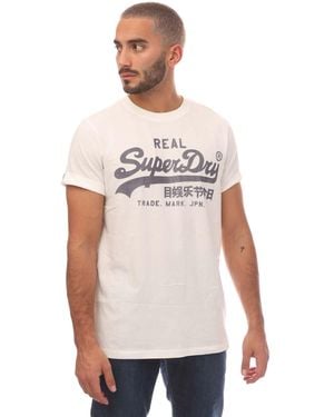 Superdry Vintage Logo T-shirt - White