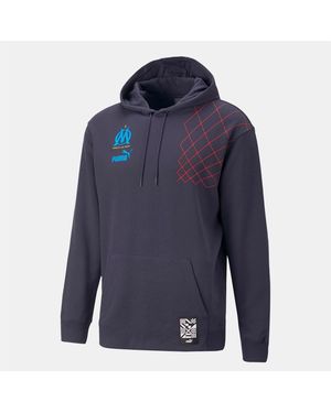 PUMA De Marsseille Ftblculture Hoodie - Blue