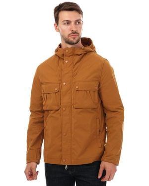 Farah Jay Parka Jacket - Brown