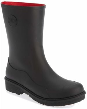 Fitflop Wonderwelly Short Boots - Black