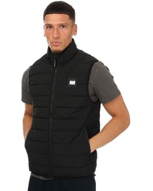 Weekend Offender Jasper Padded Gilet - Black