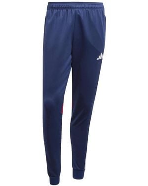 adidas Tiro25 Slim Three Stripes Track Trousers - Blue