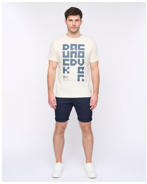 Duck and Cover Moreshore Chino Shorts - Blue