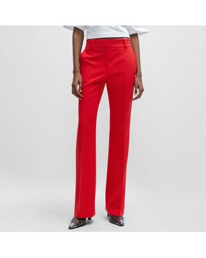 HUGO Hovani Regular-Fit Trousers - Red