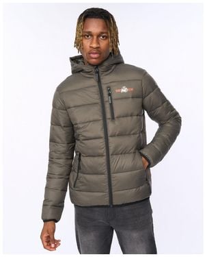Kings Will Dream Puffer Jacket - Grey