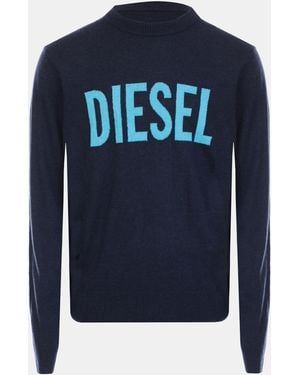 DIESEL K- Crewneck Jumper - Blue