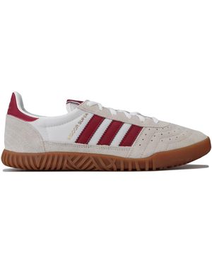 adidas Originals Indoor Super Trainers - White