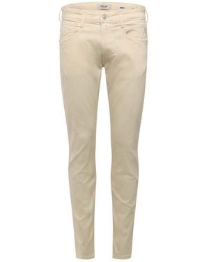 Replay Anbass Slim-Fit Jeans - Natural