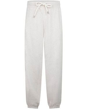 Drew House Adults Sweatpant Closed Hem Fleece Joggers - White