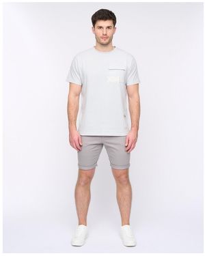 Duck and Cover Moreshore Chino Shorts - Grey