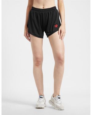 Red Run Inky Running Shorts - Black