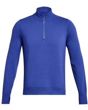 Under Armour Ua Intelliknit Run ½ Zip Top - Blue
