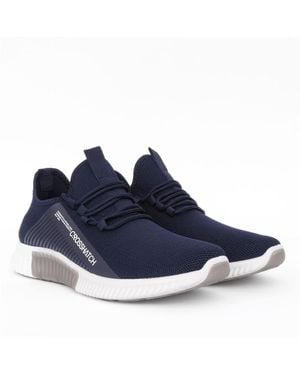 Crosshatch Nimbus Trainers 8 (42) - Blue