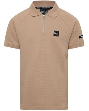 Duck and Cover Topfield Polo Shirt - Natural