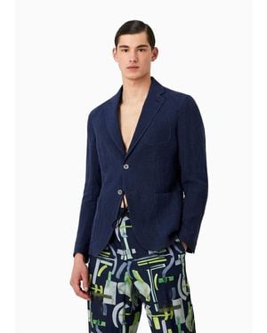 EA7 Blazer - Blue