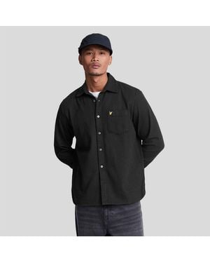 Lyle & Scott Twill Shirt - Black