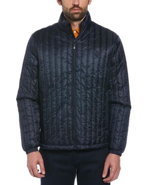 Original Penguin Quilted Jacket In Dark Sapphire - Blue