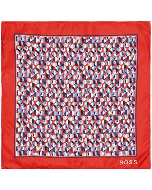 BOSS Pocket Square - Red
