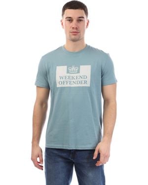 Weekend Offender Mcmoney T-Shirt - Blue